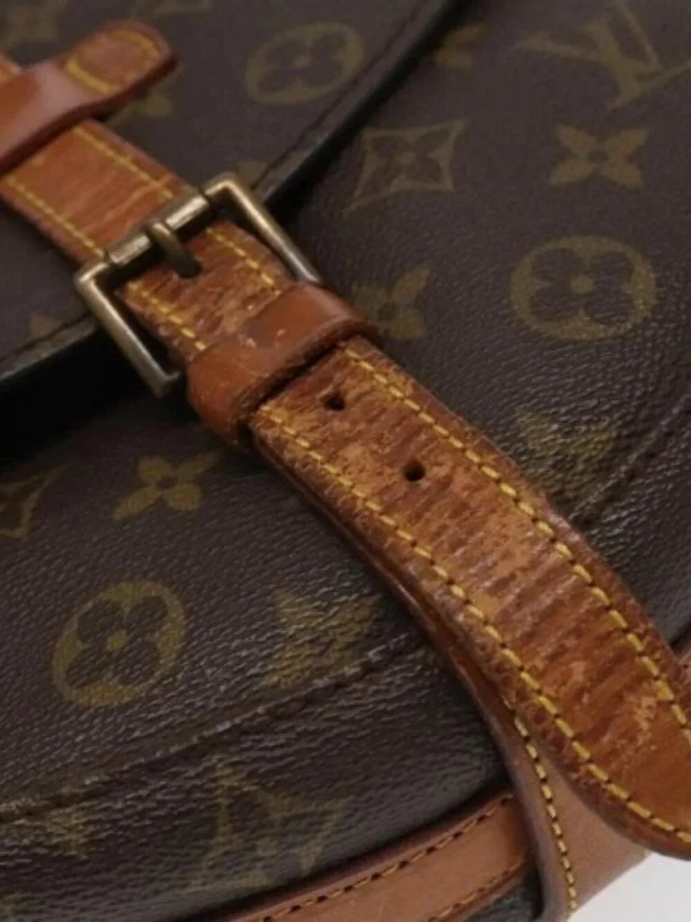 LOUIS VUITTON Monogram Chantilly GM Shoulder Bag M51232 LV Auth bs20467